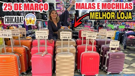 Malas e Bolsas 25 de março .